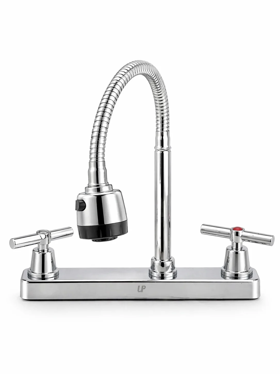 Llave p/lavaplatos flexible plastico c/palanca
